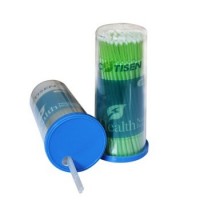 Medical supply disposable plastic dental micro applicator brush